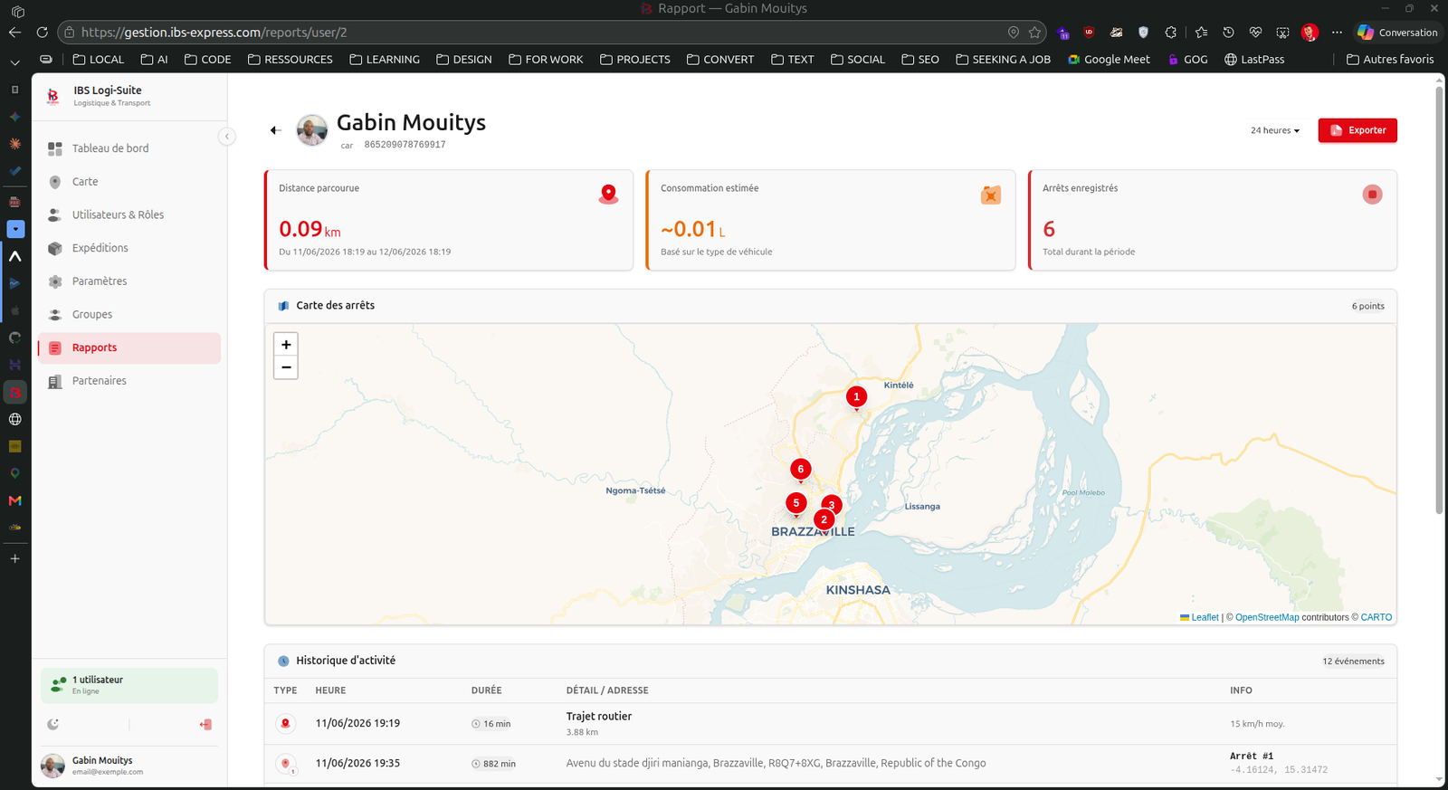 Screenshot 4 de IBS Logi-Suite - Gestion Logistique et Livraison